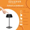 Luxus - Tischleuchte Paros - Schwarz - H27 x Ø12 Produktbild-Vorschau 2