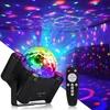 LED DJ Lampe, 9W rundes Licht,Mit Fernbedienung, 180 °  Produktbild-Vorschau 2