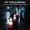 Cônes de signalisation Wiltec 50 cm de haut, 2 pièces, Voir les images du produit 4