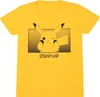 Uni Kurzarm-T-Shirt Pokémon Pikachu Katakana Gelb - L Produktbild-Vorschau 3