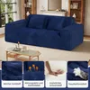 Aivermeil 2-3 Sitzer Sofa aus Cord montagefreies All-in-One Produktbild-Vorschau 4