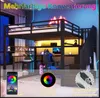 Gaming hoogslaper 90x200 cm met RGB-LED-verlichting, Productafbeelding-voorbeeld 6