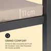 Blumfeldt Bain de Soleil Double, Transat Jardin Exterieur 2 Voir les images du produit 8