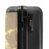 NoBoringSuitcases.com® - Cestovní kufr béžový - Mramorový Náhled obrázku produktu 5