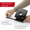 Novus B230, 30 Blätter, Schwarz, Schwarz, Metall, 8 cm, 5,5 Produktbild-Vorschau 3