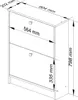AKORD Furniture Factory OP0LSZABIA006, 2 Regale, 200 mm, Produktbild-Vorschau 7