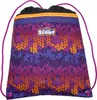 A drawstring bag with a knitted pattern. Produktbild-Vorschau