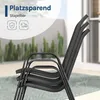 WOLTU Gartensessel, stapelbare Gartenstühle, ergonomisch, Produktbild-Vorschau 4