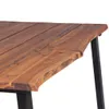 vidaXL Jídelní stůl 170x90x75 cm masiv Akácie Náhled obrázku produktu 5