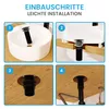 Bächlein Ablaufgarnitur Pop-Up extra lang - Schwarz Matt Produktbild-Vorschau 4