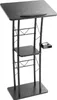 VEVOR Rednerpultständer Metall-Rednerpult (118 cm Höhe), Produktbild-Vorschau 1