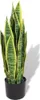 vidaXL Umělé konopí Sansevieria Bow s květináčem 65 cm Náhled obrázku produktu 2