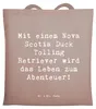 Mr. & Mrs. Panda Jutetasche Spruch Nova Scotia Duck Produktbild-Vorschau 1