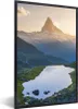 MuchoWow® Gerahmtes Poster Matterhorn und Stellisee bei Produktbild-Vorschau 1