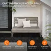 ML-Design Gartenbank 3-Sitzer aus Tannenholz Massiv, Produktbild-Vorschau 2
