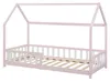 Hausbett ‘Hesel’ für Kinder mit Rausfallschutz 90 x 200 cm Produktbild-Vorschau 2