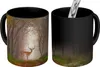 MuchoWow® Magický pohár Jeleň - strom - les 350 ml Pohár na Náhľad obrázku produktu 1