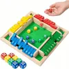 WOODS – Holzwürfelspiel für 4 Spieler, Familienspiel Produktbild-Vorschau 4