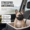 2er-Set Maulkorb Französische Bulldogge, schwarz & gelb, Produktbild-Vorschau 5