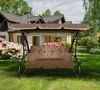 Aga Gartenschaukel 2in1 GRANDLUX  Gartenschaukel 3-Sitzer Produktbild-Vorschau 2