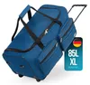 Monzana® Sac De Voyage à roulettes Bleu foncé - Sac de Voir les images du produit 1
