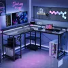 Scrivania angolare da gioco AIORBER 140x140 cm con Anteprima dell’immagine prodotto 5