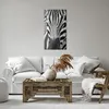 Bild auf Leinwand - Leinwandbild - Tiere Zebra gestreift - Produktbild-Vorschau 6