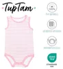 TupTam Baby Mädchen Achselbody in Unifarben 5er Pack, Produktbild-Vorschau 2