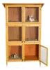 Hasenkäfig 6 Boxen Kaninchenstall Holz Freigehege Produktbild-Vorschau 7