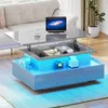 Balconera Hochglanz-Couchtisch Höhenverstellbar, Produktbild-Vorschau 6
