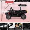 GOPLUS Kinder Elektroauto, 2-Sitzer Kinderauto mit Kippbett Produktbild-Vorschau 4