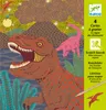 Kreatywny zestaw do drapania Era dinozaurów firmy Djeco Podgląd zdjęcia produktu 1