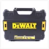 A black DeWALT tool case with the DeWALT logo prominently displayed. Podgląd zdjęcia produktu