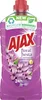 A bottle of AJAX Floral Fiesta Universal Floor Cleaner with lilac flowers. Produktbild-Vorschau