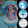Kinder Schwimmring mit Sonnendach & Sitz Hai – Aufblasbares Produktbild-Vorschau 6