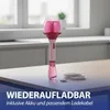 Seifenblasen Lotusblume pink 10x33cm Kunststoff 115ml Produktbild-Vorschau 6