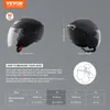 VEVOR Motorradhelm 3/4 Gesicht Größe M, ABS-Helm mit Produktbild-Vorschau 7