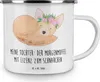 Mr. & Mrs. Panda Teetasse Tochter Morgenmuffel - Weiß - Produktbild-Vorschau 3