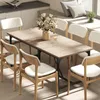 HOMCOM Tavolo da pranzo per 6-8 persone: moderno tavolo da Anteprima dell’immagine prodotto 2