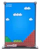 Blacked Brick Vitrine mit bedruckter Rückwand für LEGO® Produktbild-Vorschau 4