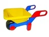 WADER Brouette de chantier pour enfants bleu rouge jaune 64 Voir les images du produit 2