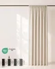 Vorhang Amber Blickdicht 140x270cm- Kräuselband - Wollweiß Produktbild-Vorschau 2
