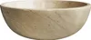 Aufsatzwaschbecken aus Marmor - Cremefarben - 40 cm - Produktbild-Vorschau 1