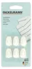 Lot de 6 mini crochets adhésifs blancs Fackelmann Tecno Voir les images du produit 2
