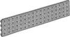 Stahl-Lochplatte Material STA weiß L.800mm B.200mm Produktbild-Vorschau 3