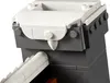 A close-up view of a LEGO® construction, likely part of a larger set, featuring grey and white bricks arranged to resemble a creature's head with a protruding tongue or snout. Podgląd zdjęcia produktu