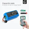 CELLONIC 1x Batteria compatibile con Proscenic Anteprima dell’immagine prodotto 2