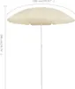 vidaXL Parasol ze stalowym drążkiem w kolorze piaskowym 180 Podgląd zdjęcia produktu 7
