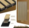 Izrielar Akustikpaneele 120*60*2.1cm Holz MDF Wandpaneele Produktbild-Vorschau 4