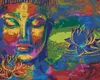 Zuty - Malen nach Zahlen - REGENBOGEN BUDDHA, 40x50 cm, mit Produktbild-Vorschau 1